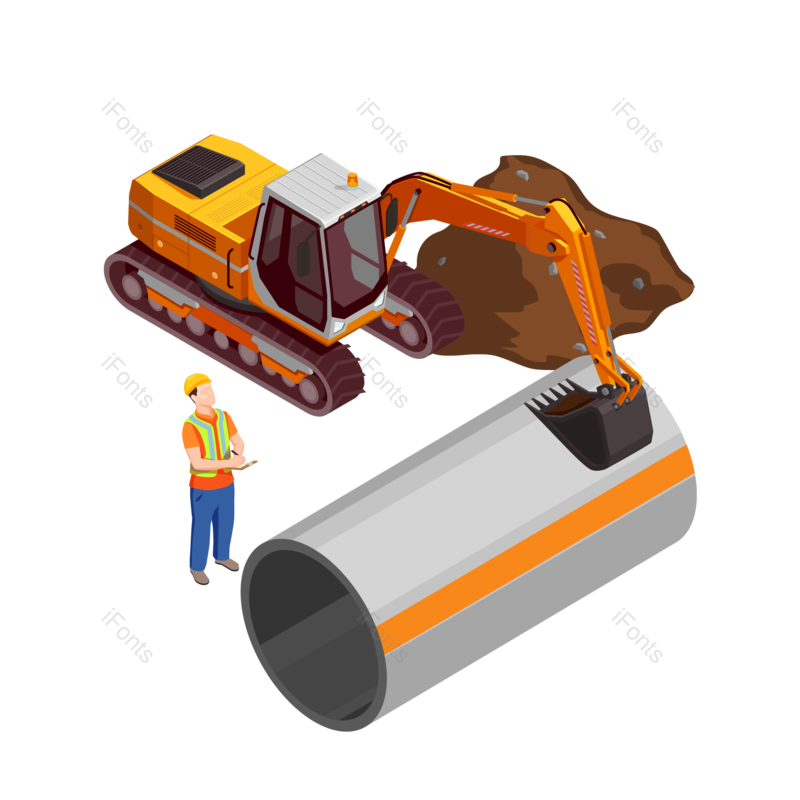 工人图片,安全元素,安全帽PNG,免抠素材